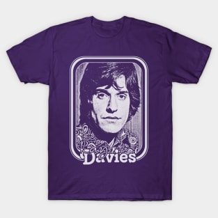 Ray Davies / Retro Style Fan Art Design T-Shirt